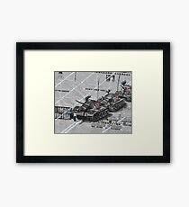 Tank Man of Tiananmen Framed Print