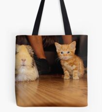 tiny kitty Tote Bag
