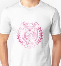 PNK Themed Distressed Logo Slim Fit T-Shirt
