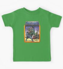 He-Man Masters of the Universe Battle Scene with Skeletor Kids Tee