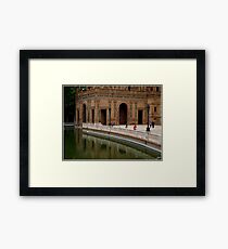 Plaza de Espana Framed Print