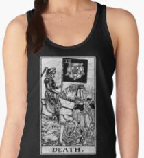Death Tarot Card - Major Arcana - fortune telling - occult Women's Tank Top