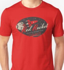 Red Rocket (Distressed) Unisex T-Shirt