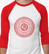 om mandala (liáliom) Men's Baseball ¾ T-Shirt