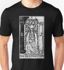 The High Priestess Tarot Card - Major Arcana - fortune telling - occult Unisex T-Shirt