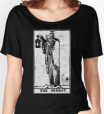 The Hermit Tarot Card - Major Arcana - fortune telling - occult Women's Relaxed Fit T-Shirt