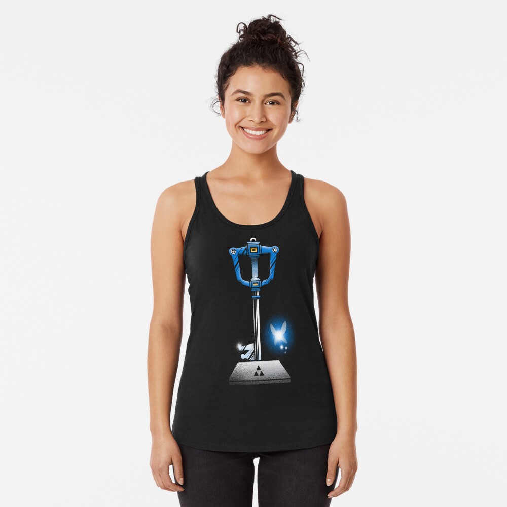 MASTER KEYBLADE Racerback Tank Top