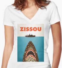Zissou Women's Fitted V-Neck T-Shirt