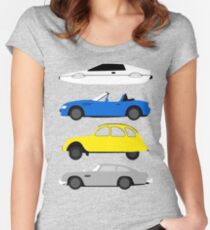 The Car's The Star: James Bond Women's Fitted Scoop T-Shirt