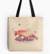 Woodlands Fox Tote Bag