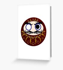 Daruma Greeting Card