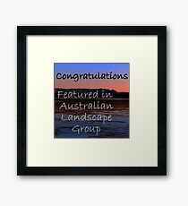 Banner Challenge Framed Print