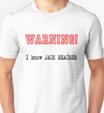 I know JACK REACHER Unisex T-Shirt