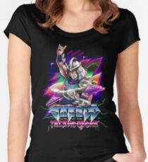 Shredd Live at the Technodrome Women's Fitted Scoop T-Shirt