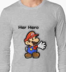 Mushroom Kingdom Couple: Mario Shirt Long Sleeve T-Shirt