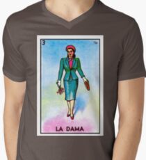 La Dama Men's V-Neck T-Shirt