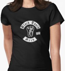 Black Tooth Grin Women's Fitted T-Shirt