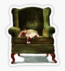 Monkey the Cat Sticker