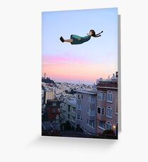 Sheeta fallin in Tokyo Greeting Card