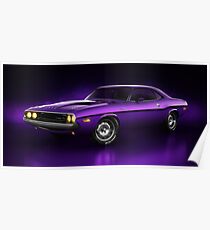 Dodge Challenger Hemi - Shadow Poster