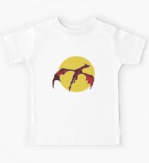 There Be Red Dragons Kids Tee