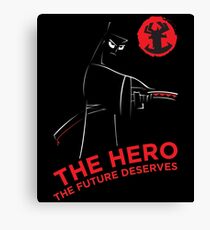 Samurai Hero Canvas Print