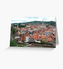 Cesky Krumlov, Czech Republic Greeting Card