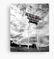 Motel Sign Canvas Print
