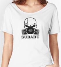 SUBARU SKULL Women's Relaxed Fit T-Shirt