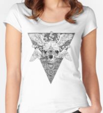 Ajna awakening - lines Women's Fitted Scoop T-Shirt