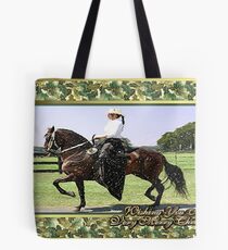 Paso Fino Horse Christmas Card Tote Bag