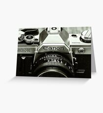 Camera Greeting Card