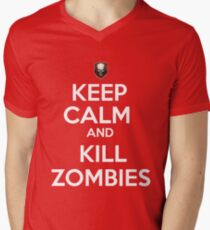 Zombies! Men's V-Neck T-Shirt
