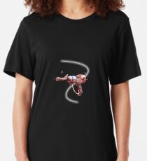 Camiseta ajustada pistola de rayos