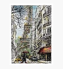 Paris 5 in colour Photographic Print