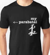 RIGHT; ← my parabatai. Slim Fit T-Shirt