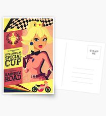 Princess Peach Mario Kart Postcards