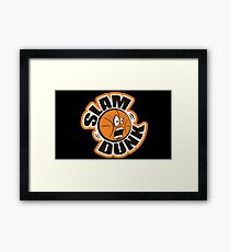 slam dunk Framed Print