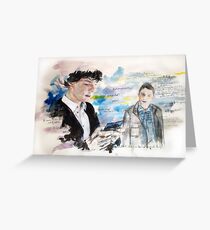 First Meeting Greeting Card