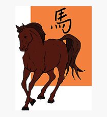 Year of The Horse Photographic Print
