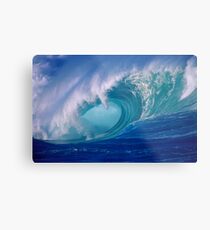 Lámina metálica Potente hawaiano North Shore Wave