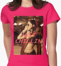 Just Chillin Women's Fitted T-Shirt