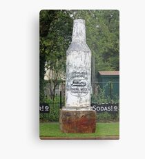 Famous Mineral Water Statue Metal Print