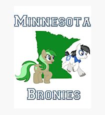 Minnesota Bronies Photographic Print