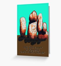 Belly Boulders Greeting Card
