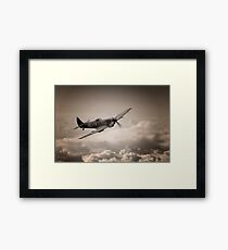 Spitfire Patrol Framed Print