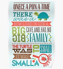 "Smalla than a bug" Poster