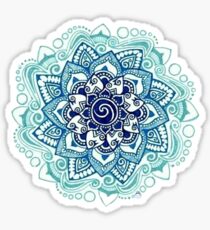 BLUE MANDALA Sticker