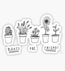 Plants Are Friends Sticker