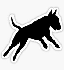 Bull Terrier (Hucklebutt!) Sticker